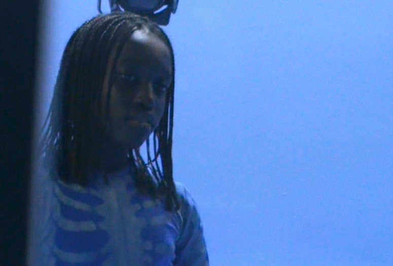 Naked Blue, a film by Mati Diop & Manon Lutanie. Music By Devonté Hynes. 2022. USA. 17 min.