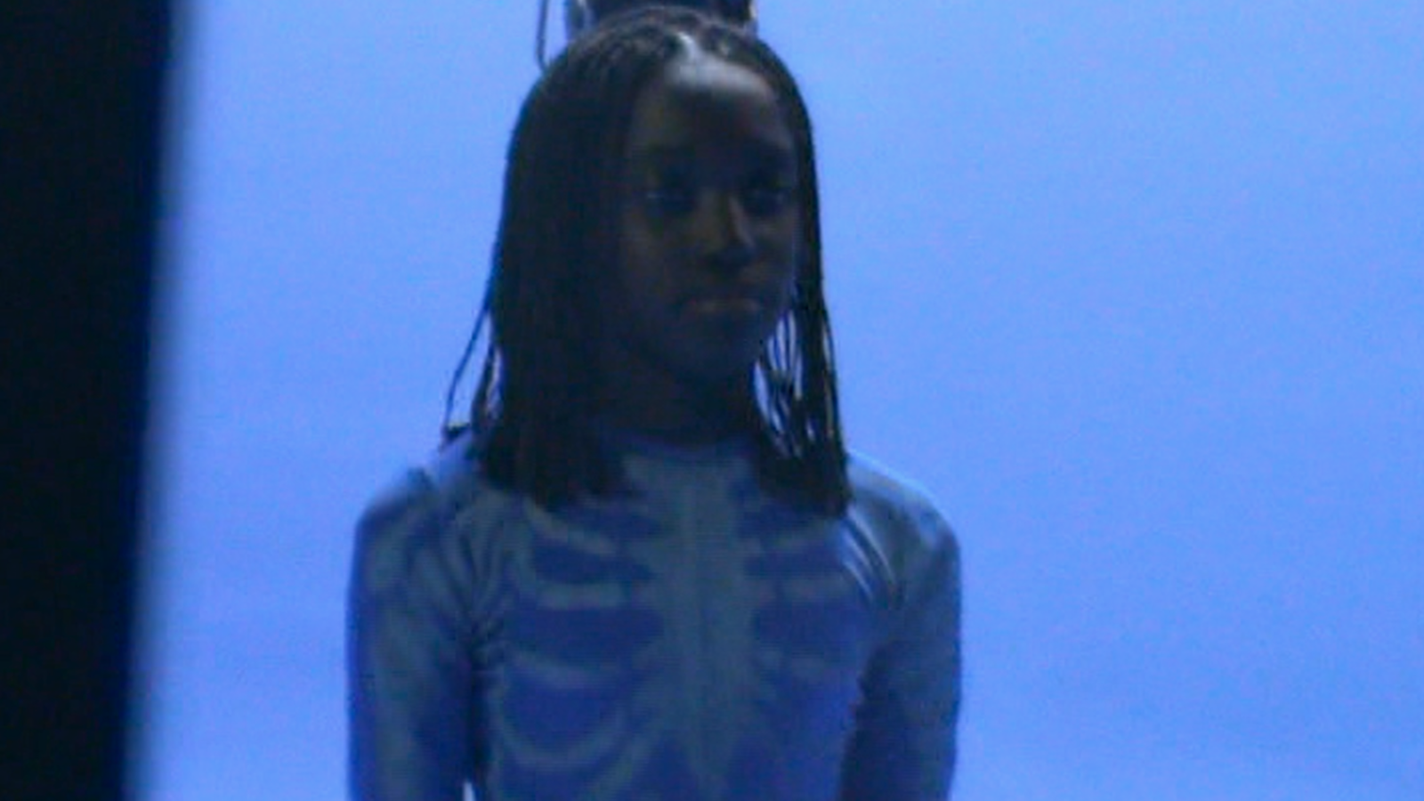 Naked Blue, a film by Mati Diop & Manon Lutanie. Music By Devonté Hynes. 2022. USA. 17 min.